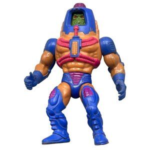 vtg Masters of the Universe MAN-E-FACES He-Man MOTU Action Figure Weapon 6" READ